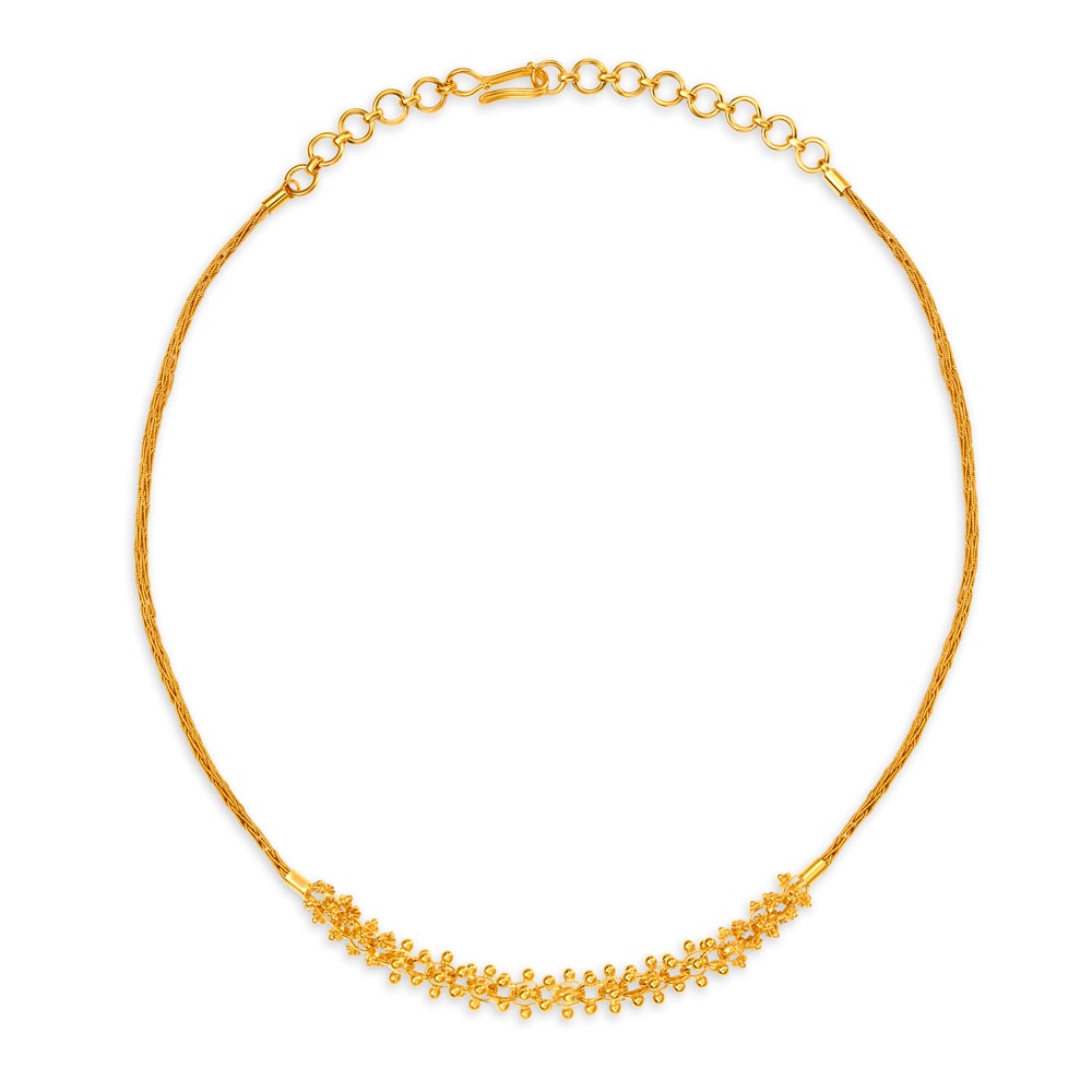 

Luminous Gold Necklace