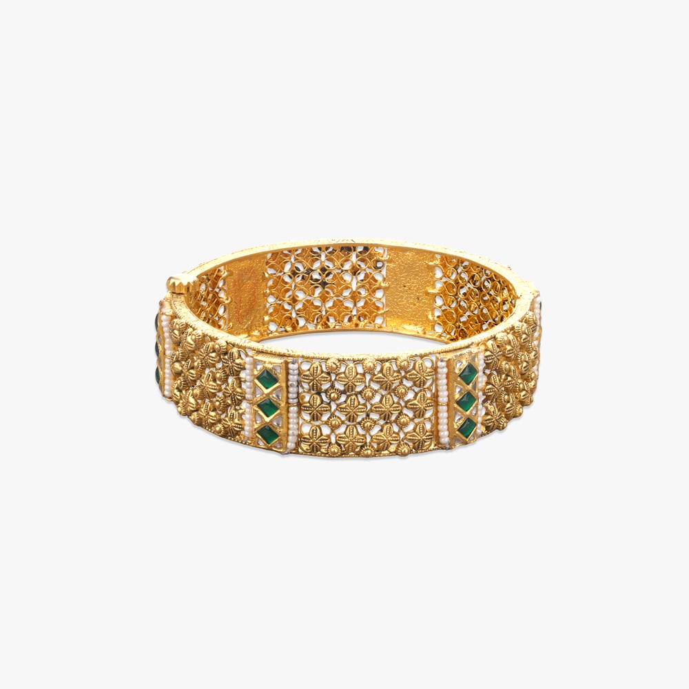 Hariyali Banno Gold Bangles,,hi-res image number null