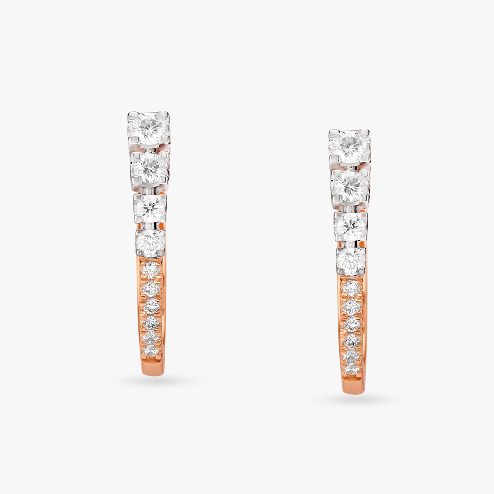 Sleek and Shine Hoop Earrings,,hi-res image number null