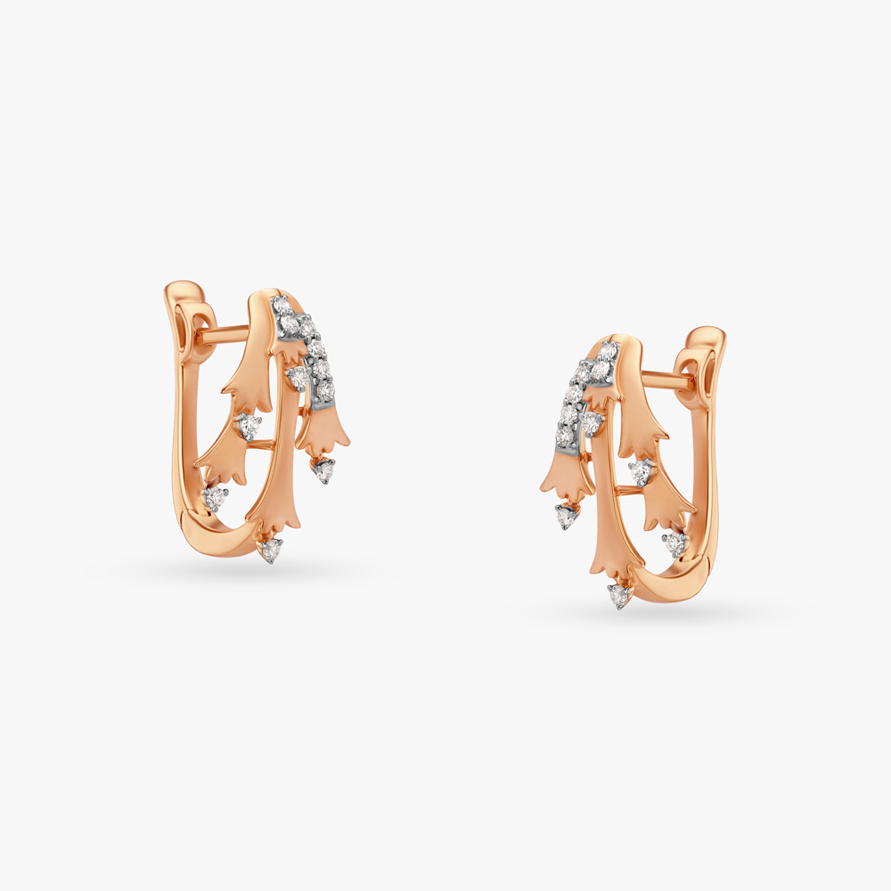 Buy Mia by Tanishq 14k Gold Be in the Spotlight Earrings for Women Online  At Best Price @ Tata CLiQ