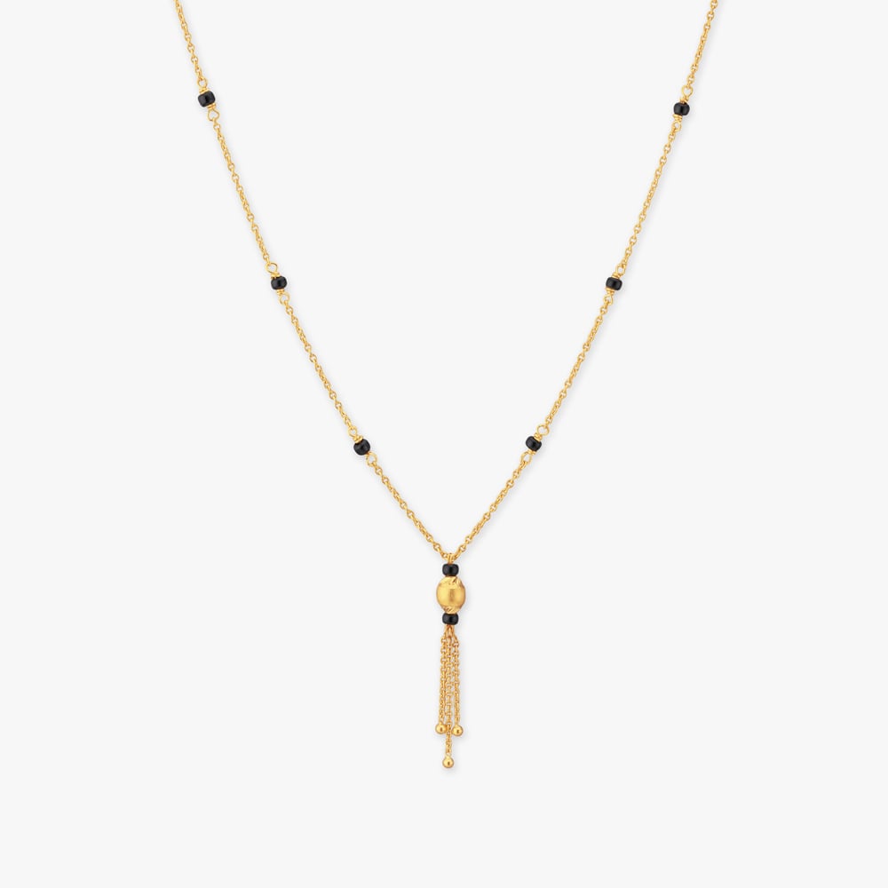 

Lumi Tassel Gold Mangalsutra Chain