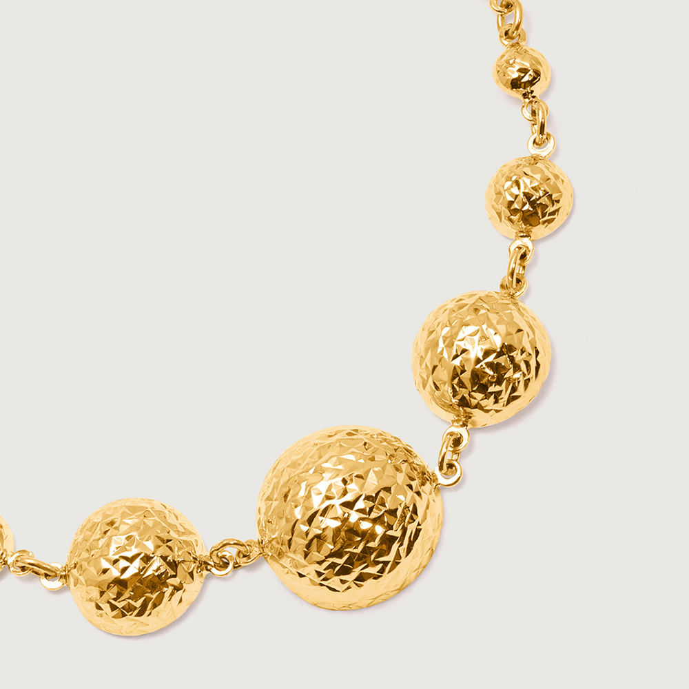 Orbital Glamour 18KT Gold Bracelet,,hi-res image number null