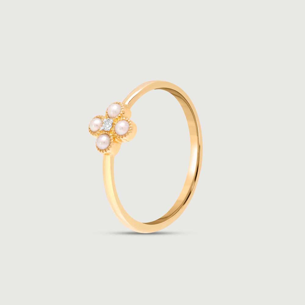 Playful Bloom Diamond Ring,,hi-res image number null