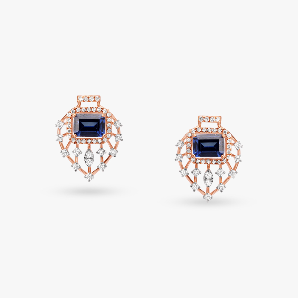 Luxurious Diamond Pendant and Earrings Set,,hi-res image number null