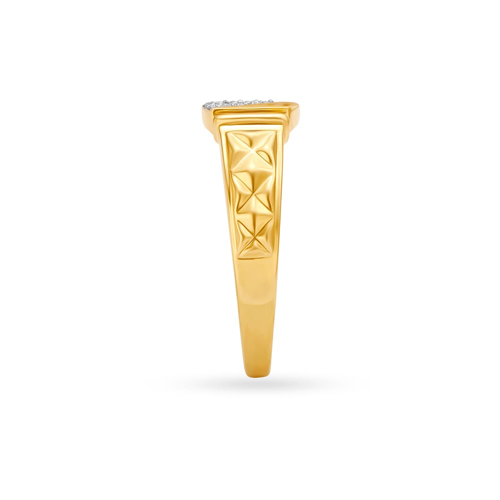 Marvellous Masculine Diamond Finger Ring for Men,,hi-res image number null