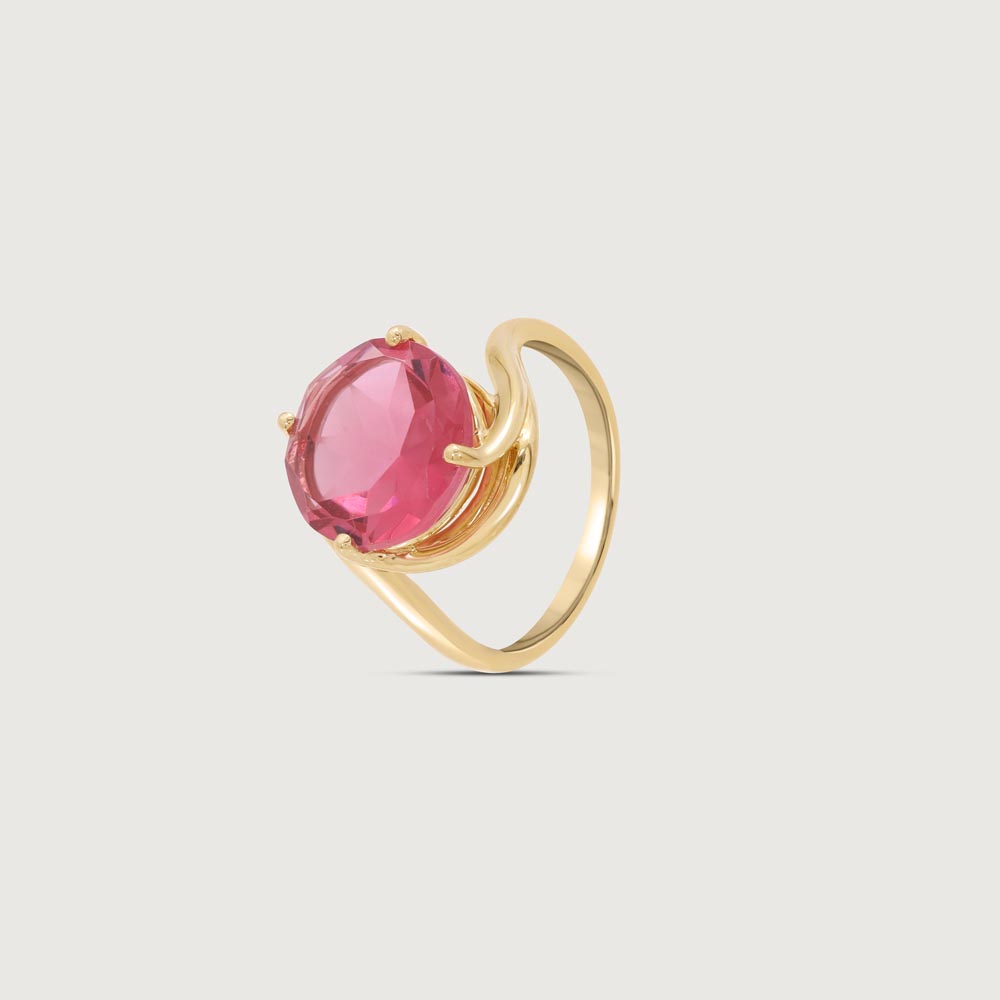 Radiant Pink Gold Ring,,hi-res image number null
