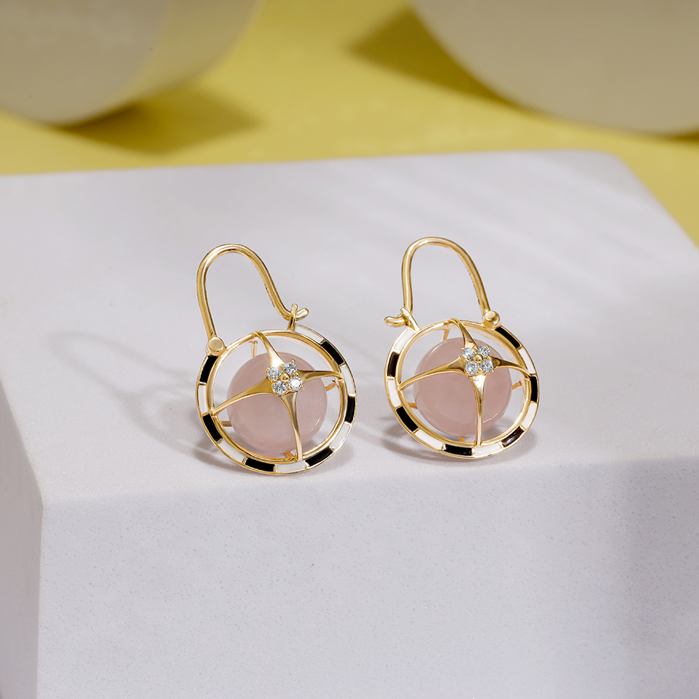 Versatile Chic Reversible 14KT Diamond Hoop Earrings,,hi-res image number null
