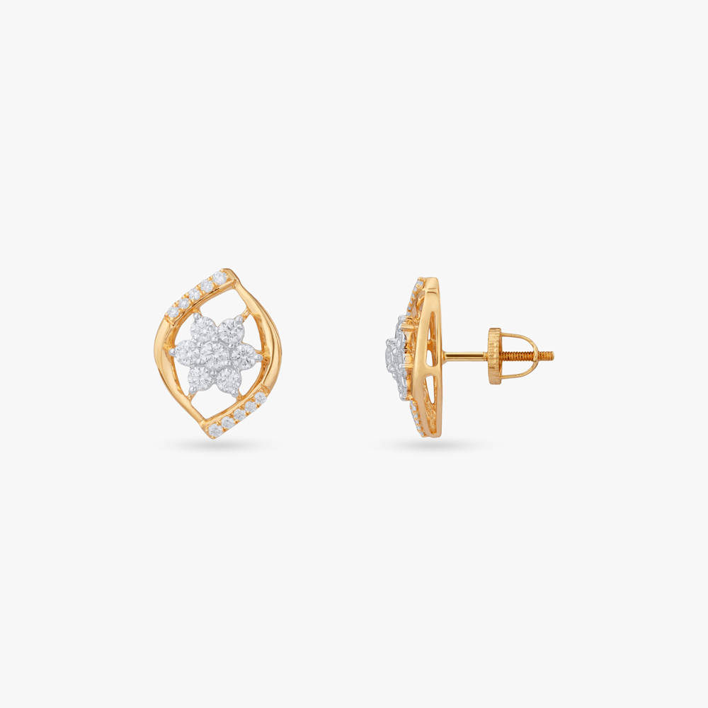 Bloom Crest Diamond Pendant and Earrings Set,,hi-res image number null