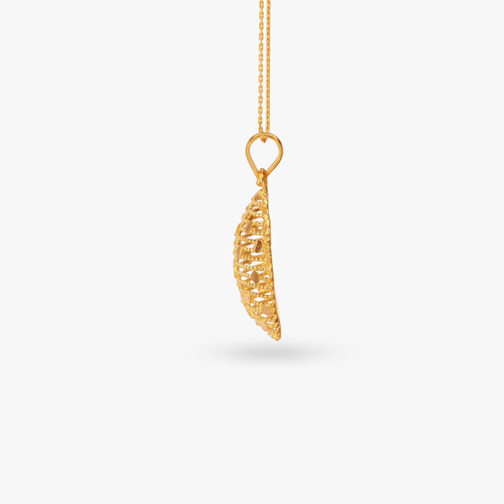 Dynamic Gold Pendant,,hi-res image number null