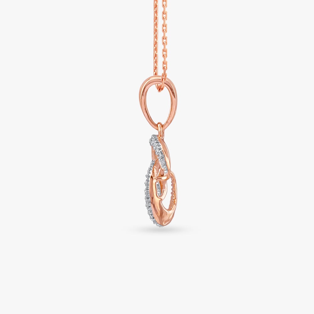 

Infinity Poise Diamond Pendant