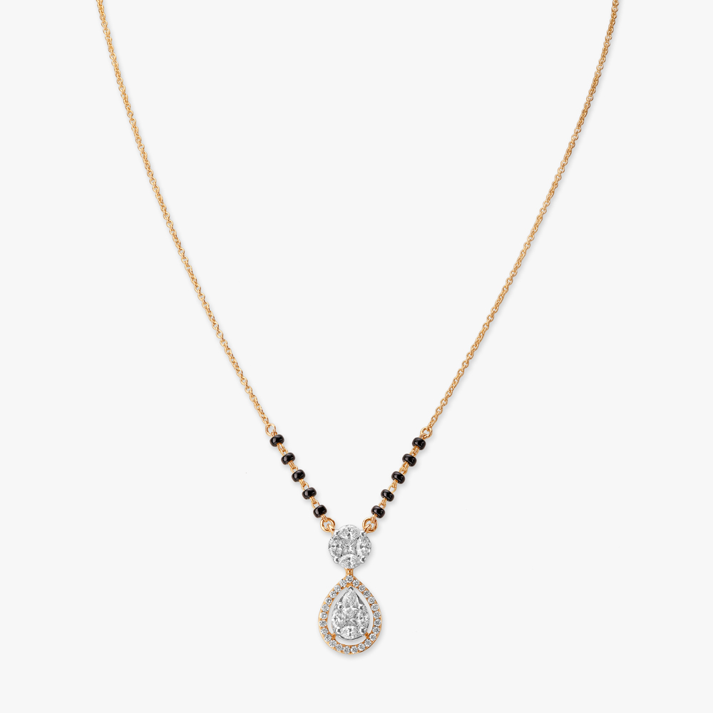 Forever Drip Diamond Mangalsutra,,hi-res image number null
