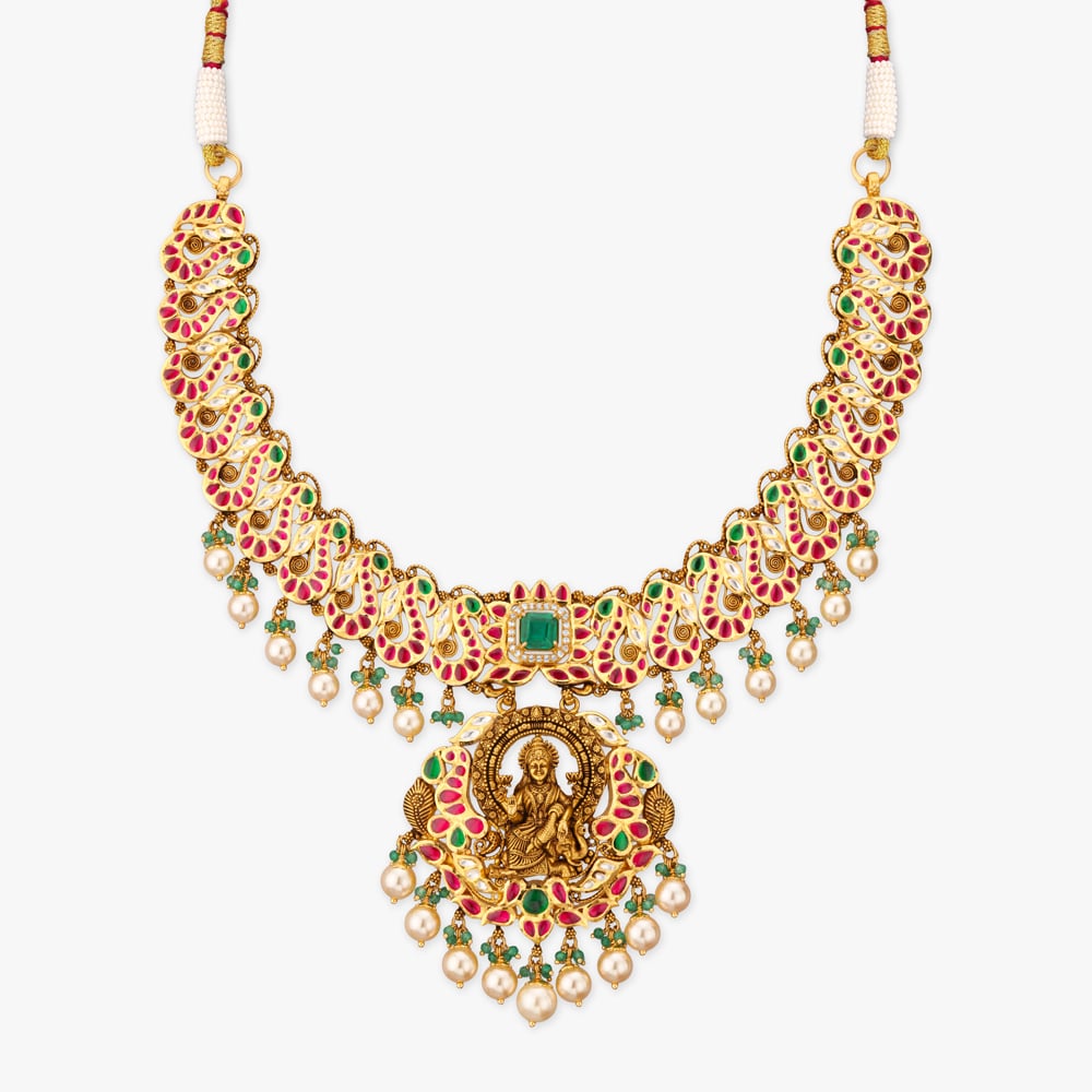 Sacred Symphony Gold Necklace,,hi-res image number null
