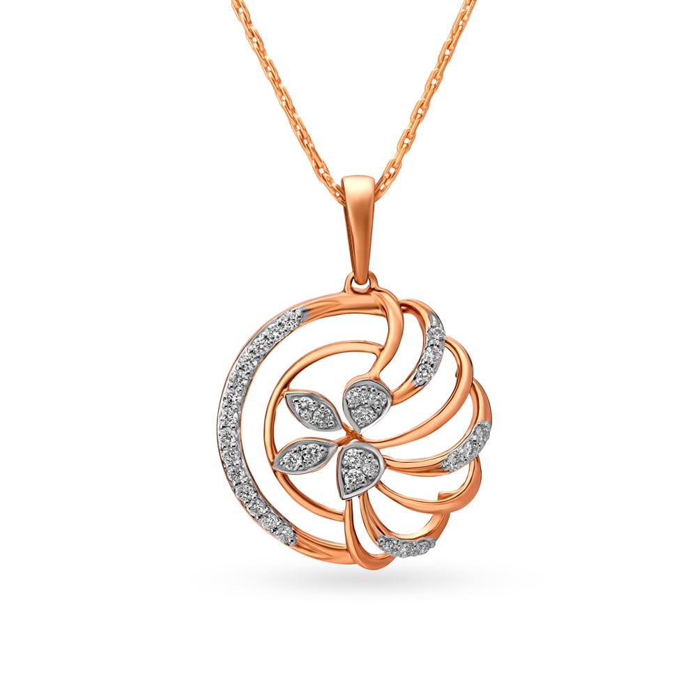 Modern Design Diamond Pendant