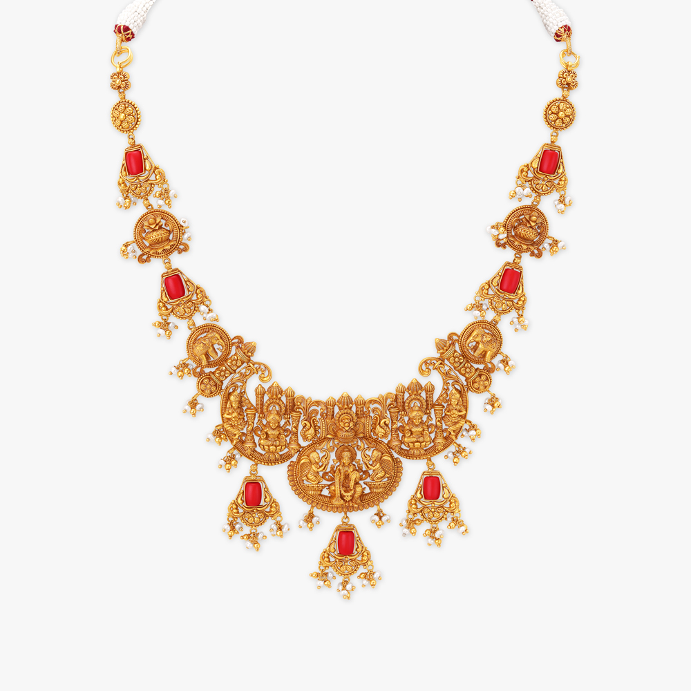 Goddess Grace Gold Haram Set,,hi-res image number null