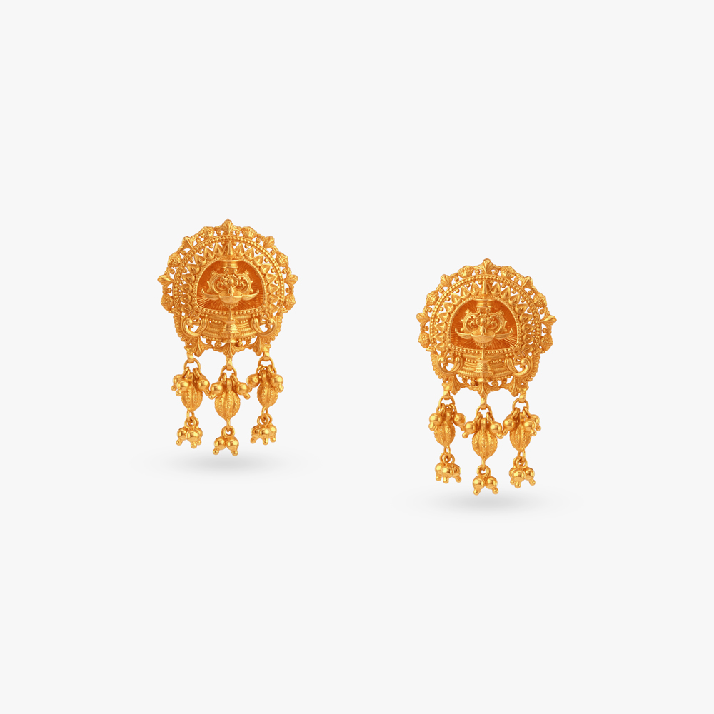 Flame Legacy Gold Necklace set,,hi-res image number null