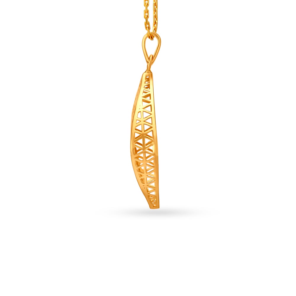 Chic Gold Pendant,,hi-res image number null