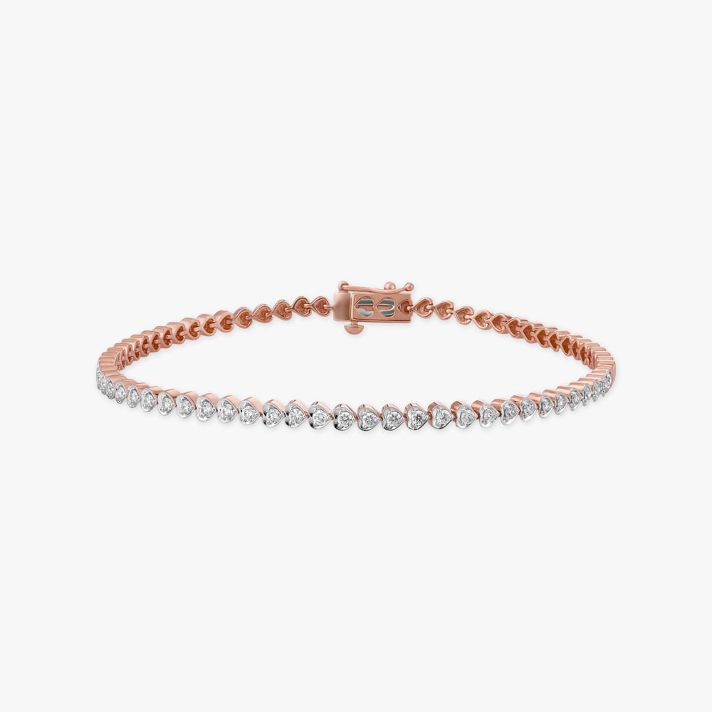 Heart Rhythm Diamond Bracelet,,hi-res image number null