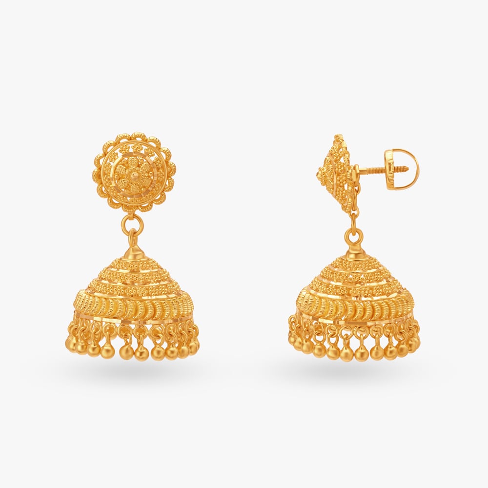 Timeless Glamor Jhumka,,hi-res image number null
