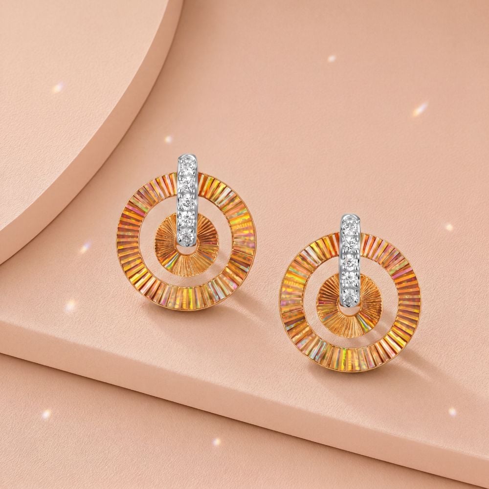 Radiant Echo Diamond Stud Earrings,,hi-res image number null