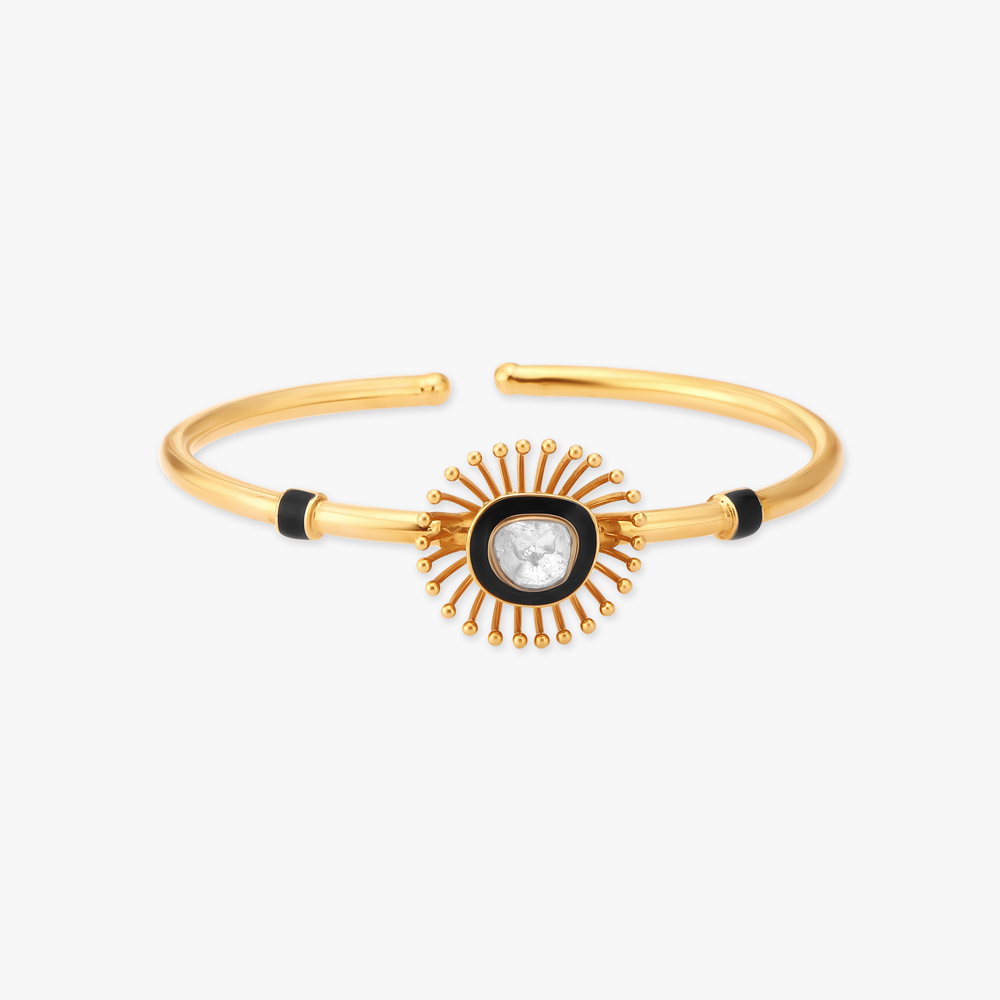Nestled Polki Bangle,,hi-res image number null