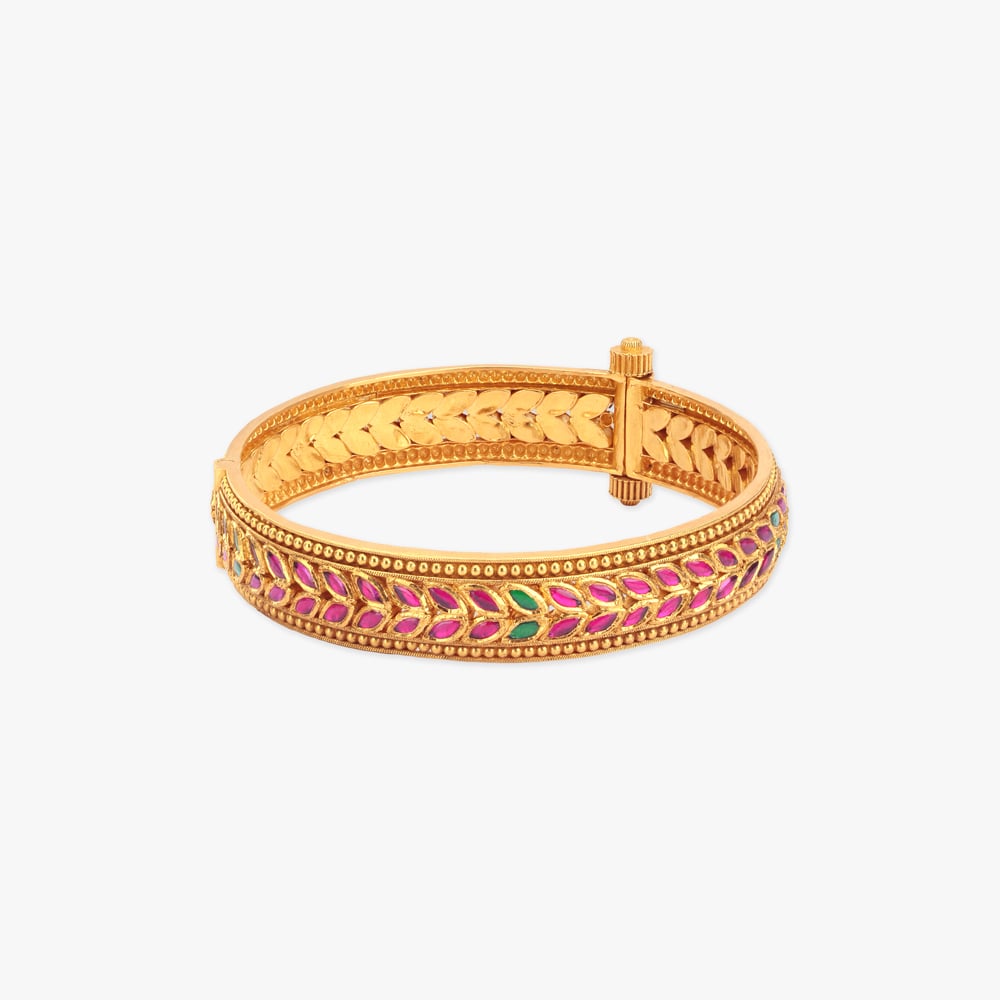 Blossom Trail Gold Bangles,,hi-res image number null
