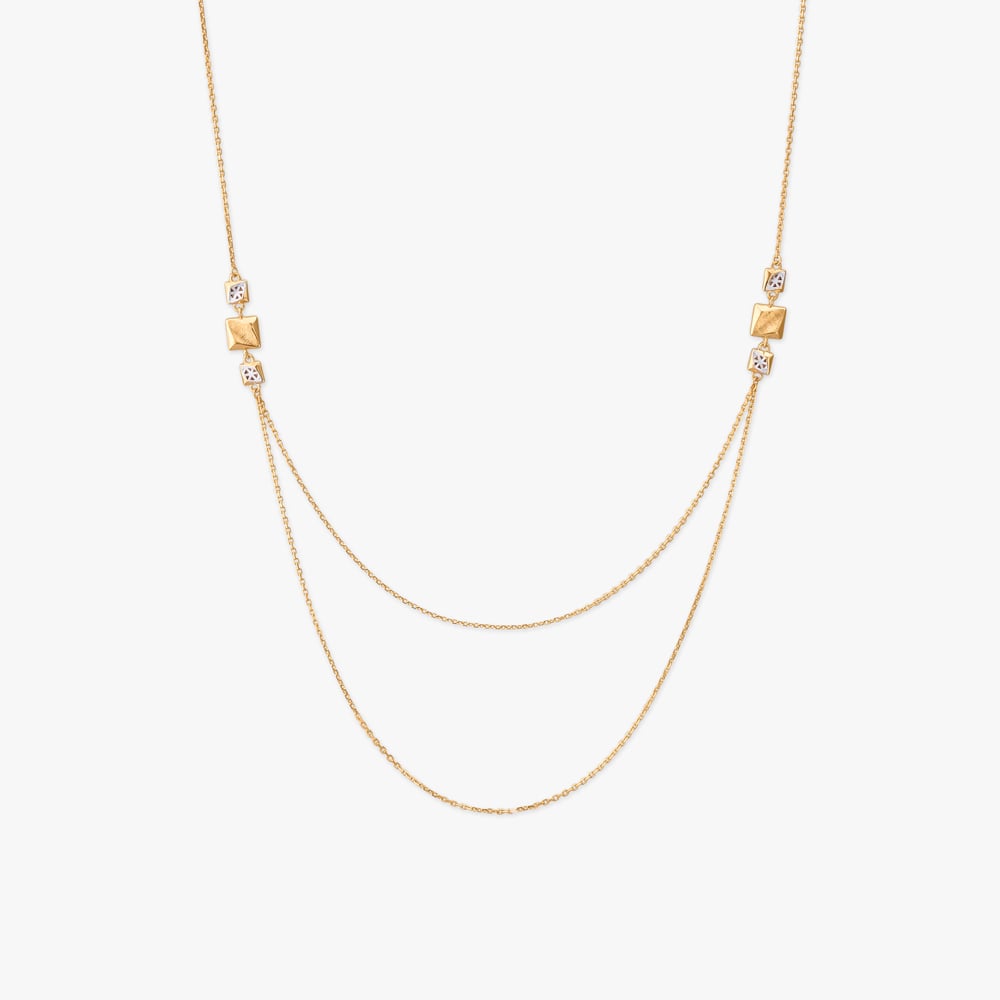 

Offbeat Drape Gold Chain