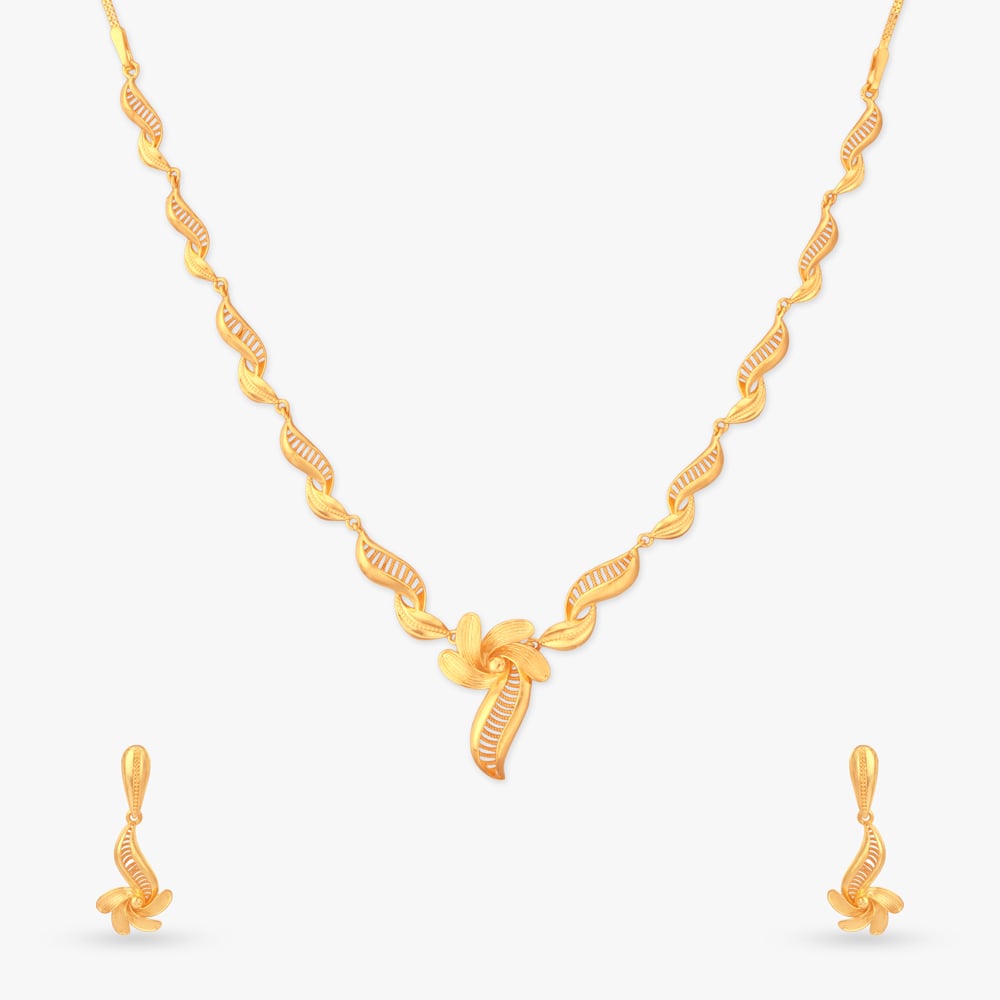 Whirling Bloom Necklace Set,,hi-res image number null
