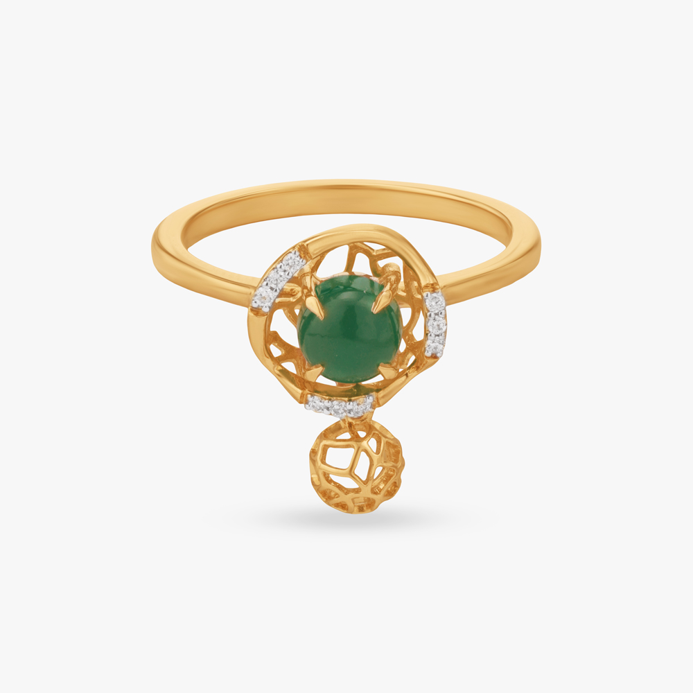 

Delicate Charm Diamond Ring