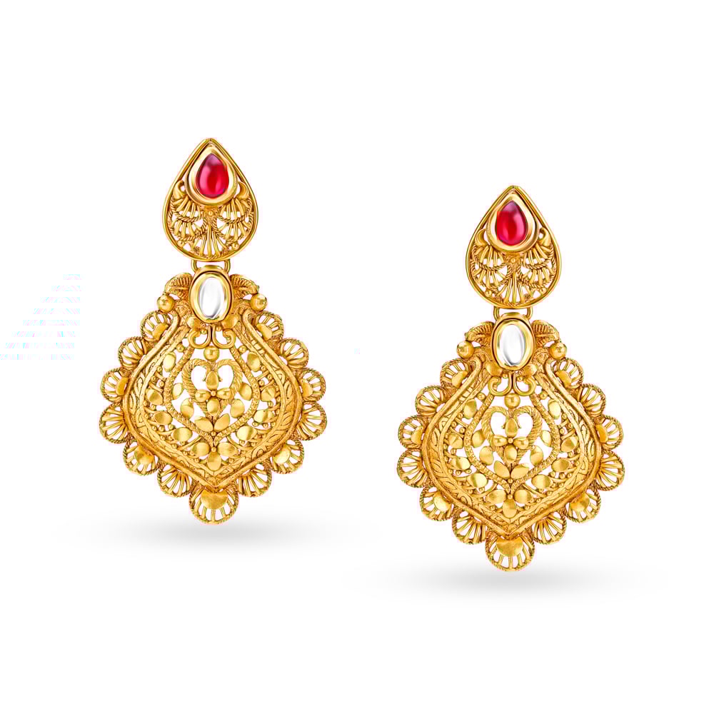 Palatial Intricate Necklace Set,,hi-res image number null