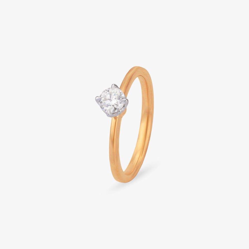 

Regal Bloom Solitaire Ring