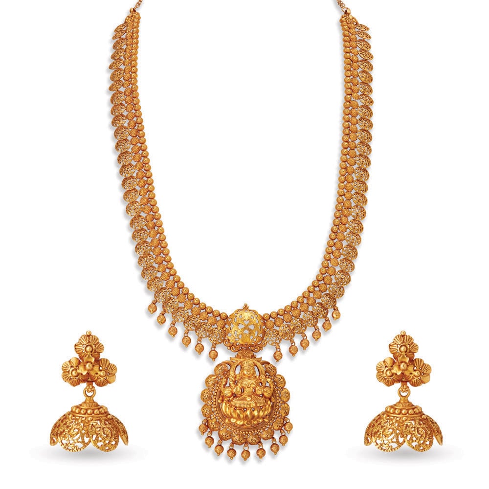 Sacred Beauty Gold Necklace Set,,hi-res image number null