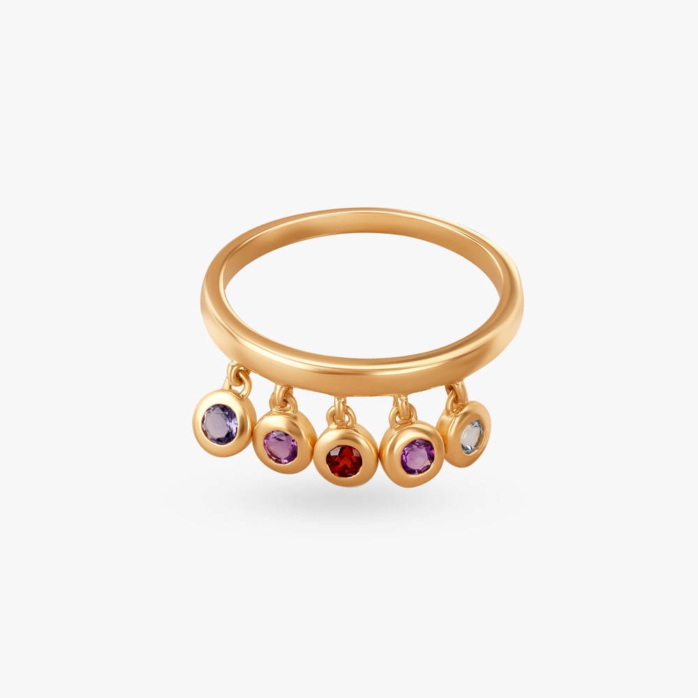 Vibrant Harmony Finger Ring,,hi-res image number null