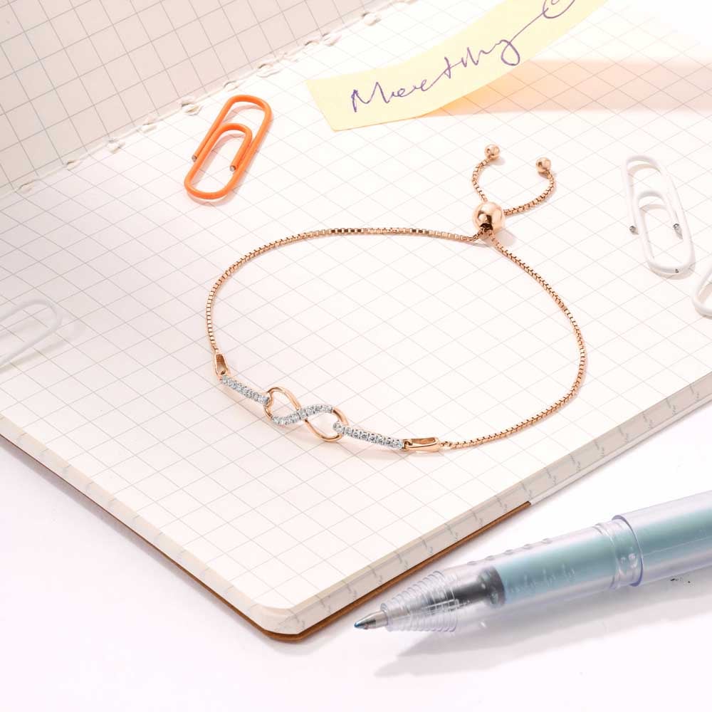 Dainty Forever Diamond Bracelet,,hi-res image number null