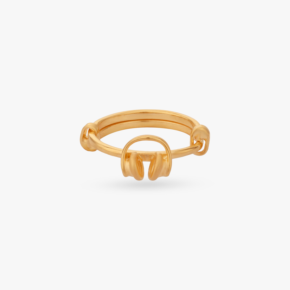 Tiny Tunes Gold Ring for Kids,,hi-res image number null