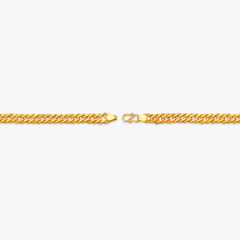 Statement Style Gold Bracelet for Men,,hi-res image number null