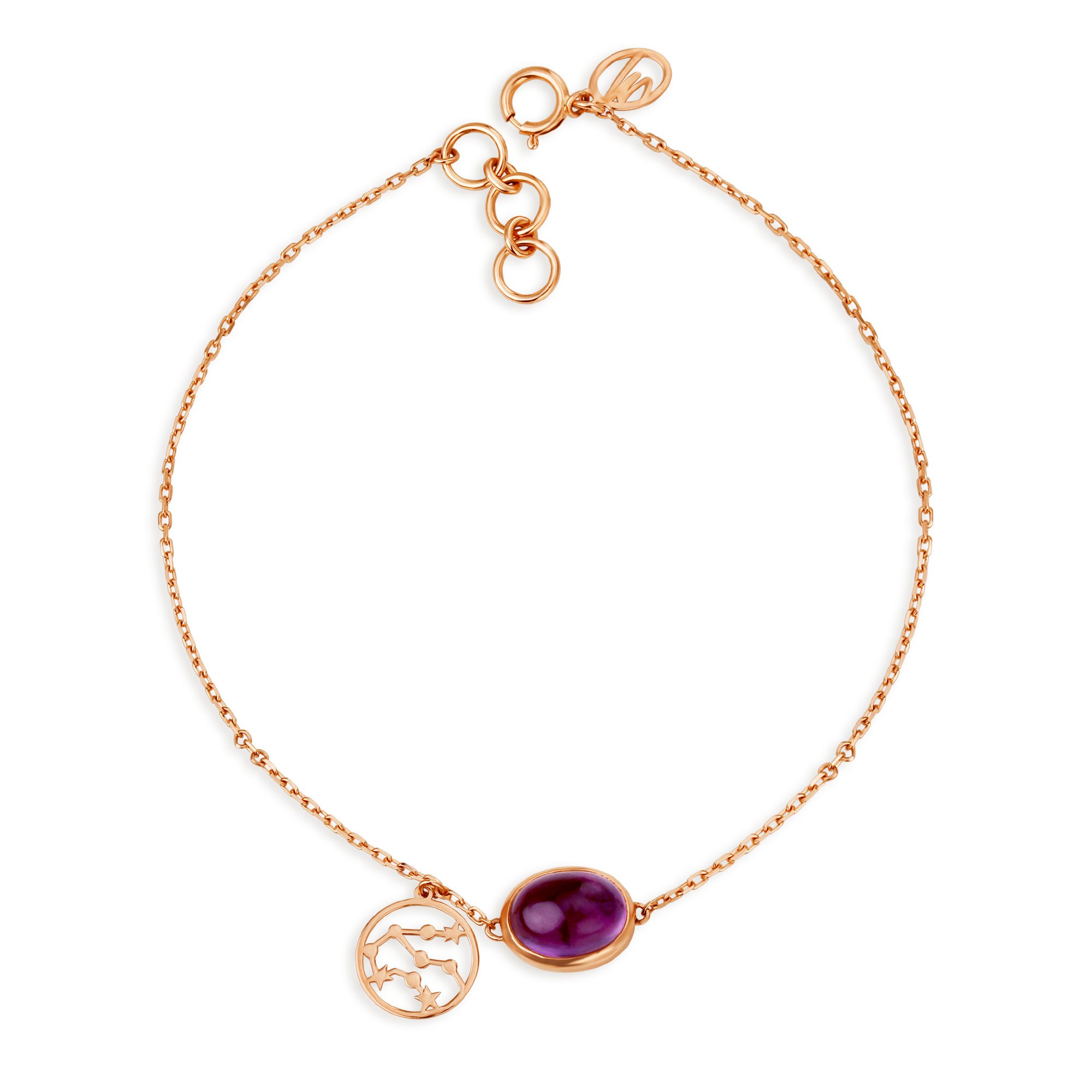 DSJ's Signature Meaningful Birthstone & Initial Necklace | Initial Necklace