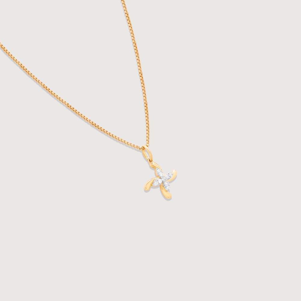 Intersecting Lines Diamond Pendant,,hi-res image number null