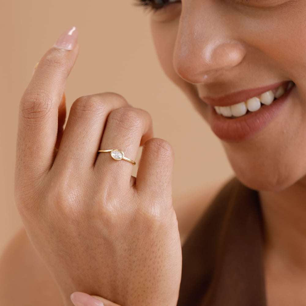 Celestial Drop Polki Ring,,hi-res image number null