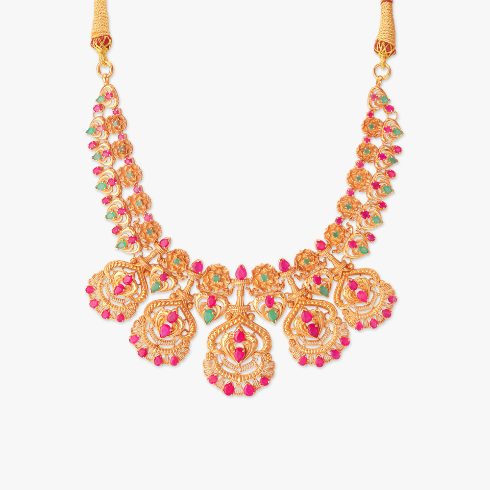 Regalia Bloom Necklace set,,hi-res image number null