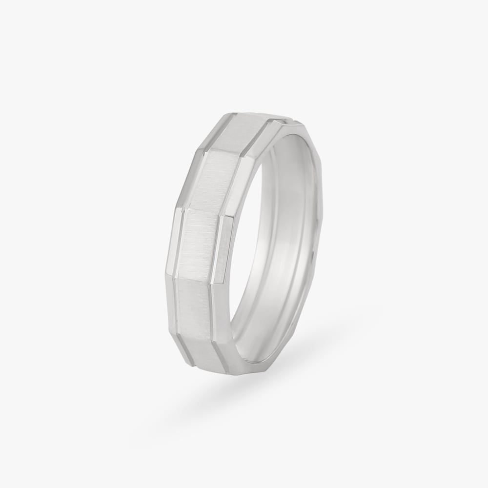 Geometric Precision Finger Ring,,hi-res image number null