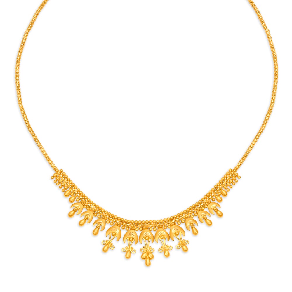 Elegant Gold Necklace,,hi-res image number null