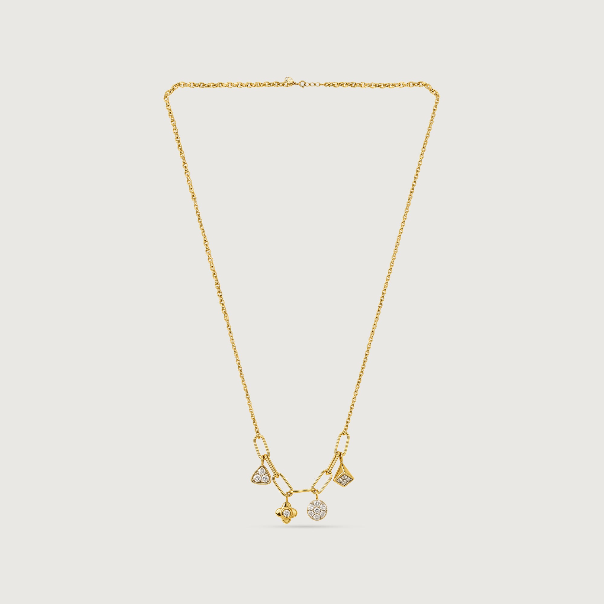 Playful Balance Diamond Necklace,,hi-res image number null
