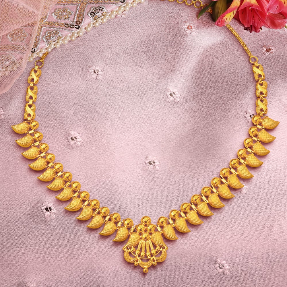 Gorgeous Gold plated Maroon Rani Haar Necklace Set for Women – Look Ethnic