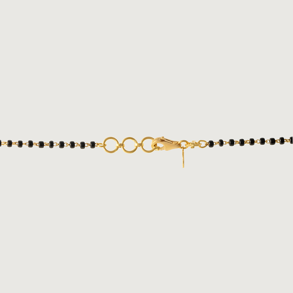 Bonded Hearts Gold and Diamond Mangalsutra,,hi-res image number null