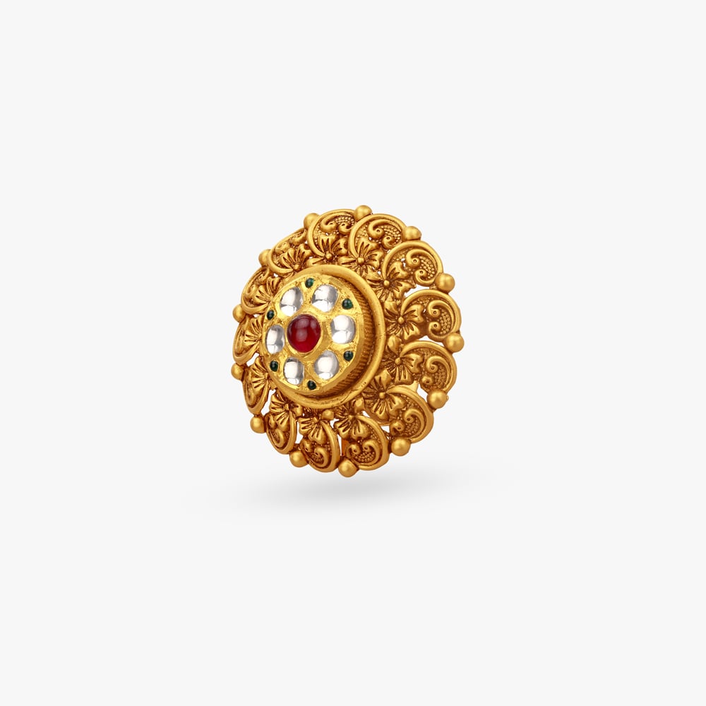 

Regal Majestic Gold Finger Ring