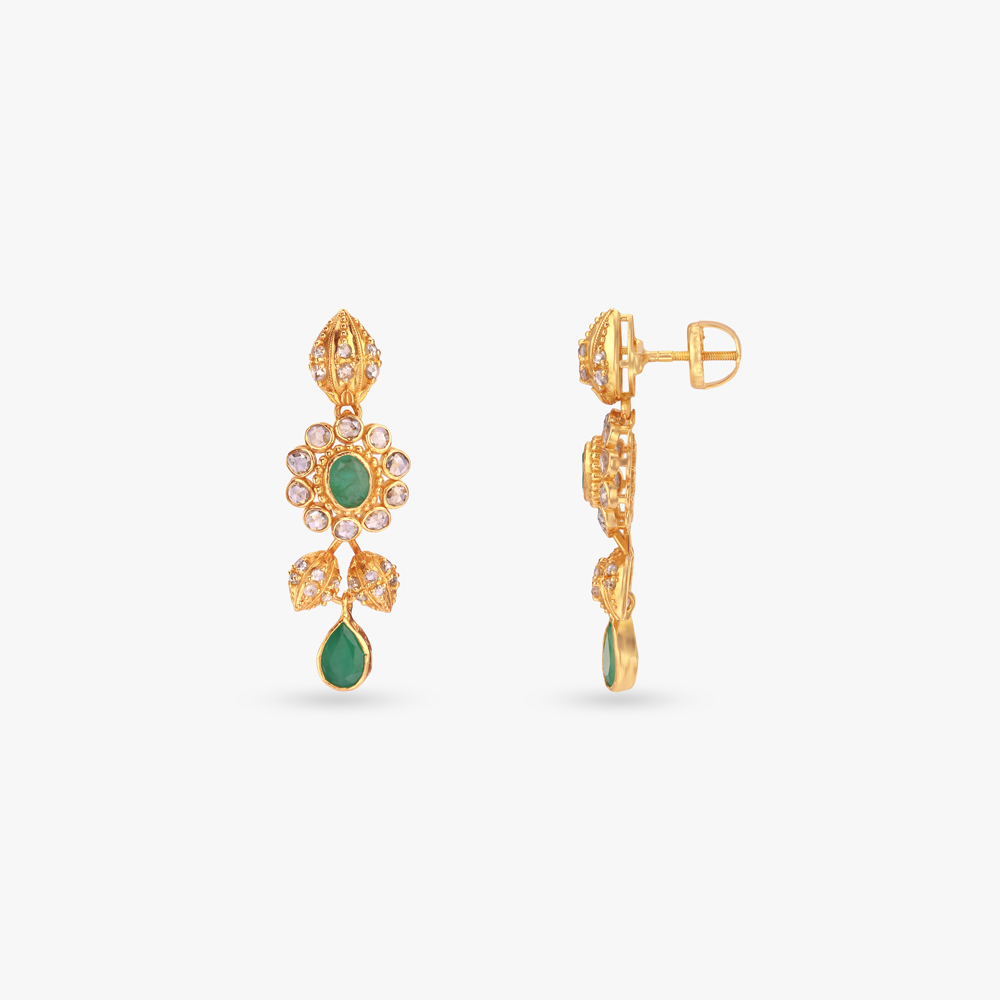 Chiselled Crest Gold Necklace Set,,hi-res image number null