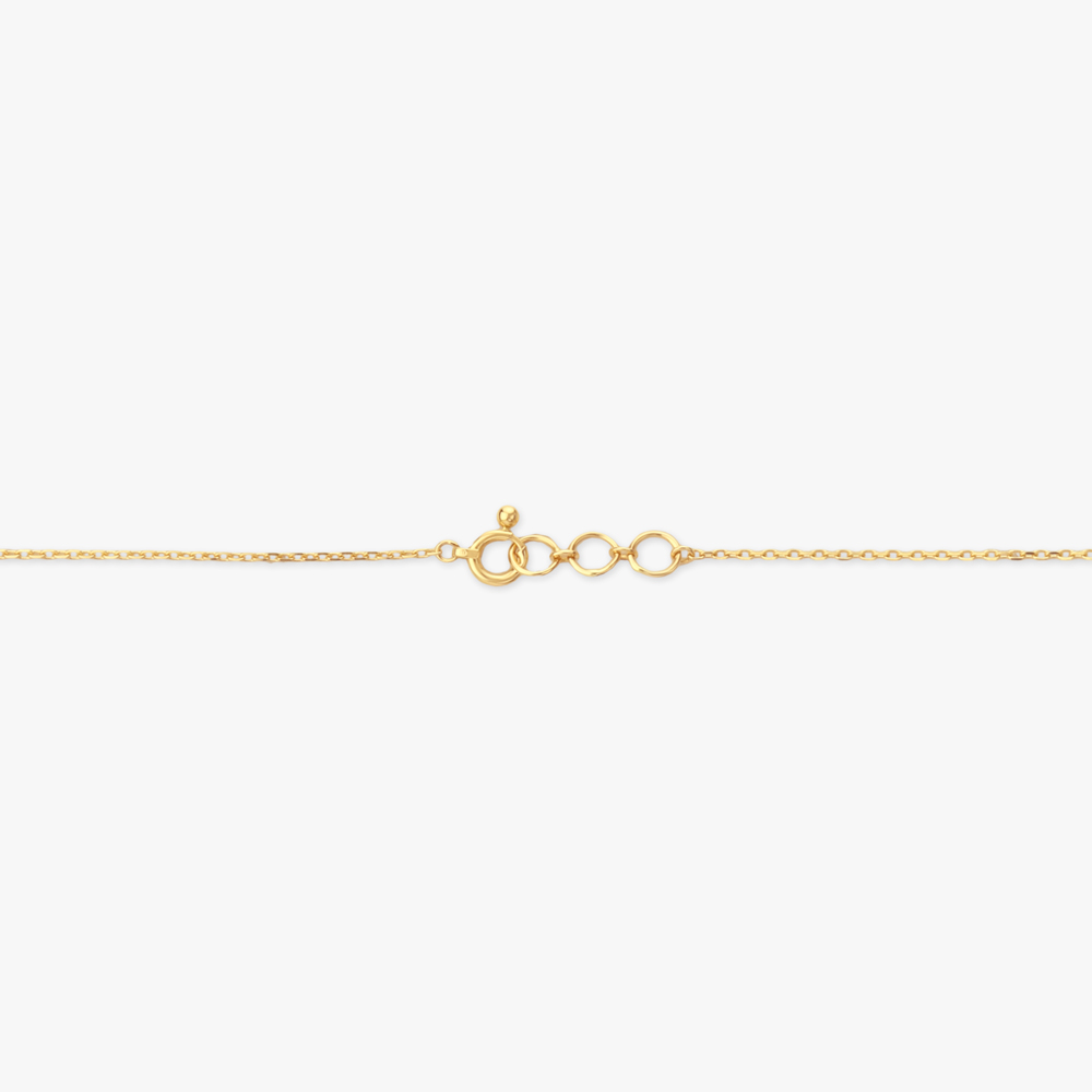 Flutter Frame Diamond Pendant with Chain,,hi-res image number null