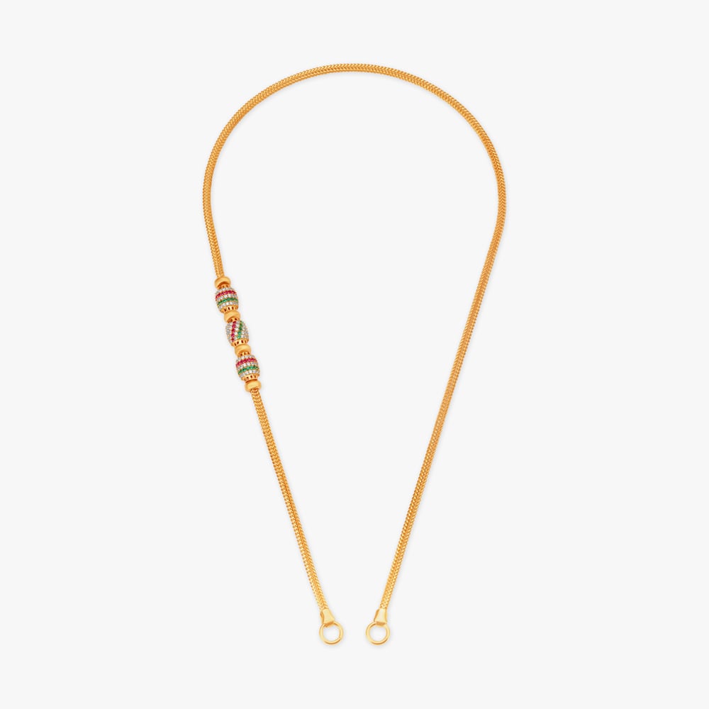 Classic Enchantment Mugappu Chain,,hi-res image number null