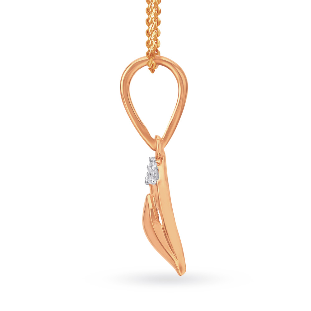 Attractive Heart Diamond Pendant,,hi-res image number null