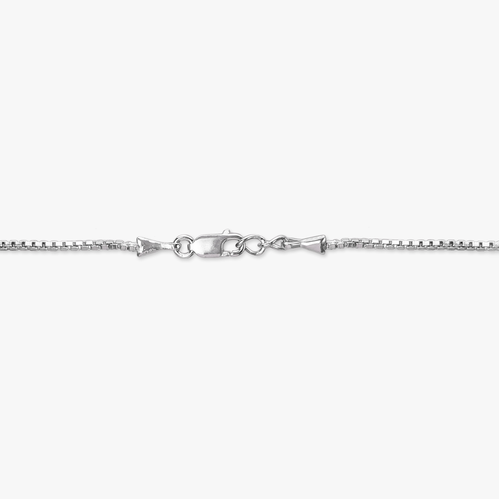Trail Glam Silver Pendant with Chain and Earrings Set,,hi-res image number null
